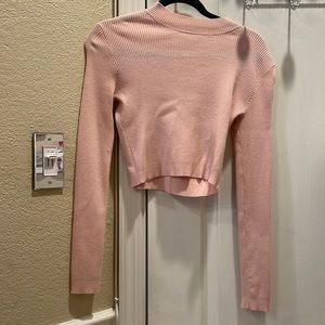 Light pink brandy melville sweater